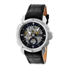 HERITOR HERITOR CARTER AUTOMATIC BLACK SKELETON DIAL MENS WATCH HR2504