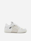 Valentino Women's Vl7n Multi Logo Lace Up Low Top Sneakers In White