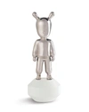 LLADRÒ THE GUEST FIGURINE - SILVER - LITTLE,PROD225310314