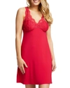 Fleur't Belle Epoque T-back Chemise In Sunkissed Red