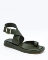 GIA/RHW TOE-RING FLAT SPORTY SANDALS,PROD242330069