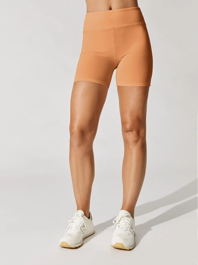 Fp Movement By Free People Hot Shot Bike Short In Toasted Coconut