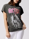 Madeworn Acdc Unisex Tee - Black - Size Xs In Black