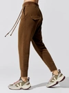 Nili Lotan Nolan Pant - Brown - Size M In Sunfaded Red