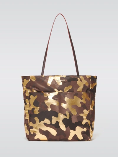 Mz Wallace Bowery Quatro Tote In Gold Camo Bedford