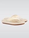 Ancient Greek Sandals Ancient Greek Women's Charys Flat Thong Sandals In Off White