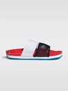 Adidas By Stella Mccartney Adidas Stella Mccartney Lette Sliders Fz2884 In Vivred,conavy,stoblu