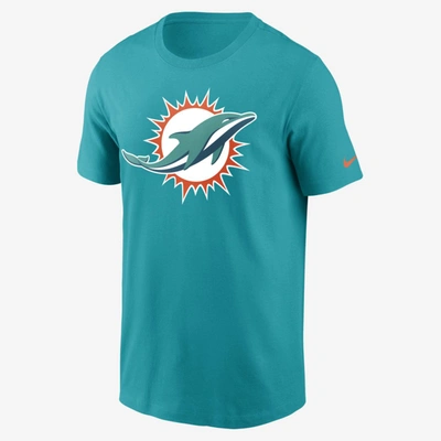 Nike Women's Logo Essential (nfl Miami Dolphins) T-shirt In Blue