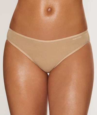 Calvin Klein Form Cotton Bikini In Connected