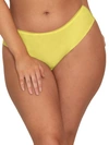 Curvy Kate Lifestyle Brazilian Brief In Lemon-yellow