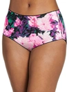 Jockey No Panty Line Promise Hip Brief In Floral Depths
