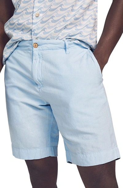 Faherty Malibu Shorts In Light Blue