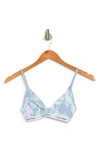 Calvin Klein Triangle Cup Bralette In Inm Morongo Clo
