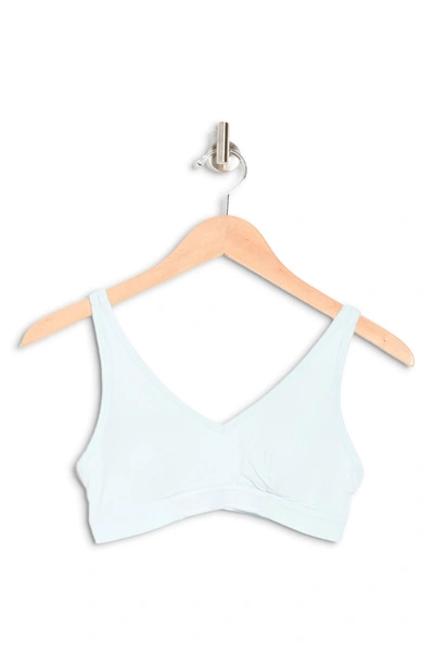 Calvin Klein Comfort Bralette In Blue Dream