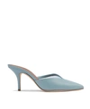 Malone Souliers Vita 70mm Mules In Light Blue