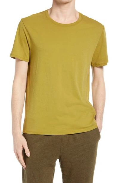 Atm Anthony Thomas Melillo Cotton Crewneck T-shirt In Palm