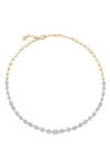 SARA WEINSTOCK REVERIE CLUSTER CHOKER NECKLACE,RYWPCMRCH