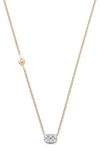 Sara Weinstock Reverie Pavé Diamond Pendant Necklace In 18k Yellow Gold