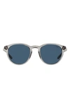 Polo Ralph Lauren Ph4110 Shiny Semi-transparent Grey Sunglasses