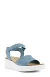 Ecco Corksphere(tm) Flowt Wedge Cork Sandal In Trooper