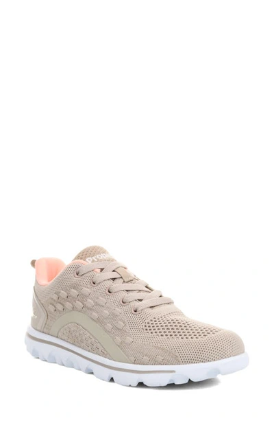 Propét Women's Travelactiv Axial Sneakers Women's Shoes In Tan/beige