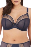 ELOMI MATILDA FULL FIGURE UNDERWIRE PLUNGE BRA,EL8900