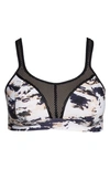 Panache Wireless Sports Bra In Abstract Camo