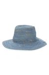 HELEN KAMINSKI DESMONDA PACKABLE RAFFIA FEDORA,DESMONDA