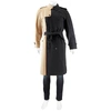 BURBERRY MENS TWO-TONE TRENCH COAT