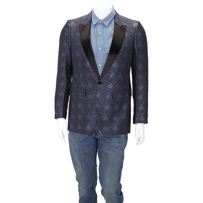 Burberry Mens Sitwell Silk Blend Sport Coat In Steel Blue