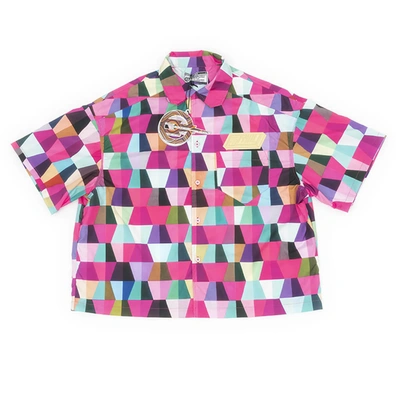 Formy Studio Pink Atlas Teti Bowling Shirt