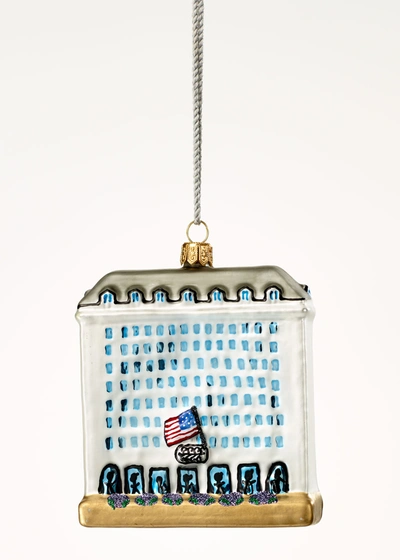 Glaspol Bg Building Christmas Ornament