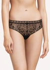 Chantelle Day To Night Lace Tanga In Black