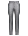 Dondup Pants In Silver