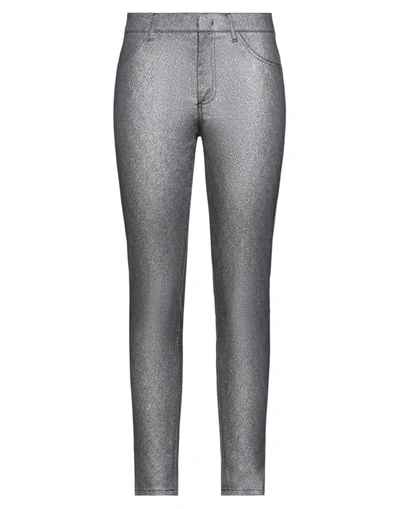 Dondup Pants In Silver
