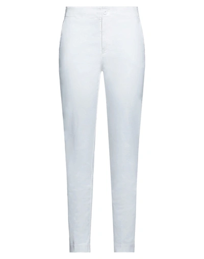 European Culture Pants In White