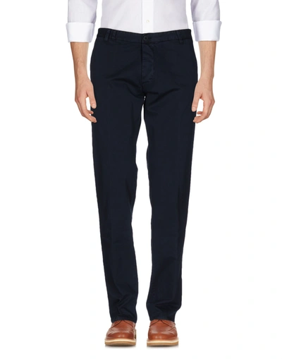 Officina 36 Casual Pants In Dark Blue