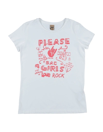 Please Kids' T-shirts In White