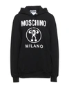 Moschino Sweatshirts In Nero