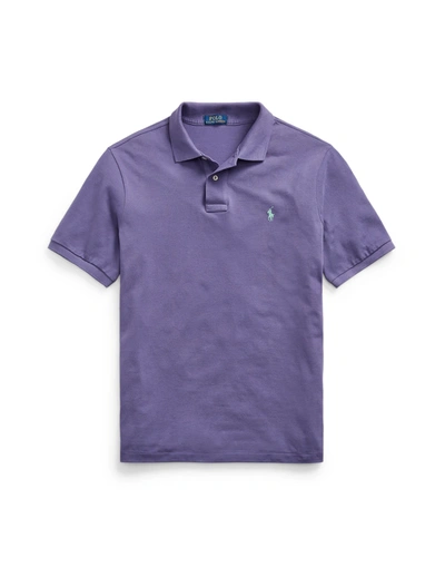 Polo Ralph Lauren Polo Shirts In Light Purple