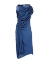 Lanvin Midi Dresses In Blue