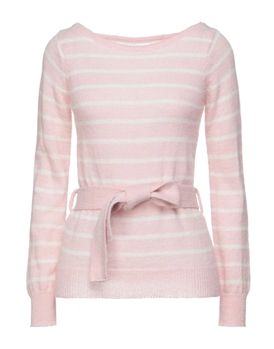 Merci .., Woman Sweater Pink Size M Acrylic, Polyamide, Alpaca Wool
