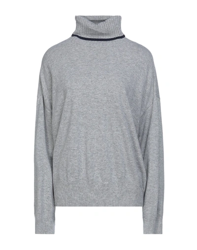 Semicouture Turtlenecks In Light Grey