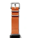 Shinola Men's 20mm Nylon Strap For Apple Watch In Brorange