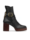 CHLOÉ IZZIE ANKLE BOOTS IN CALFSKIN NAPPA