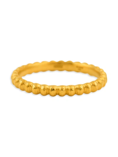 Gurhan Rondelle 24k Yellow Gold Band Ring
