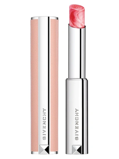 Givenchy Rose Perfecto Plumping Lip Balm 24h Hydration In Red