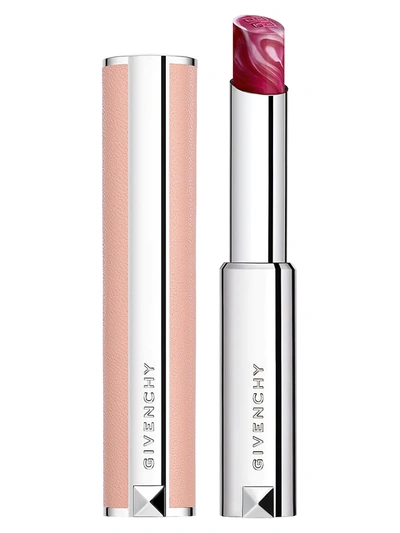 Givenchy Rose Perfecto Plumping Lip Balm 24h Hydration In Purple