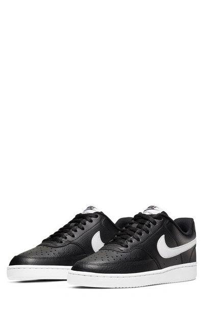 Nike Court Vision Low Sneakers In Black