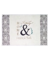 Avanti Modern Farmhouse Embroidered Cotton Bath Rug, 20" X 30" In Multi